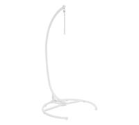Hespéride - Base para Silla Colgante Panao, Color Blanco, Altura 210 cm, Acero Inoxidable, Carga máxima 110 kg - para jardín, terraza y balcón