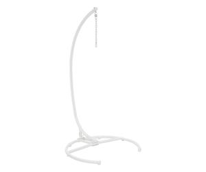 Hespéride - Base para Silla Colgante Panao, Color Blanco, Altura 210 cm, Acero Inoxidable, Carga máxima 110 kg - para jardín, terraza y balcón