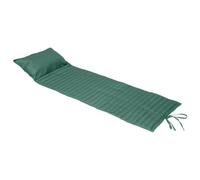 Hespéride - Cojín de Tumbona Enrollable adiya Verde Jade 180 x 60 cm de poliéster
