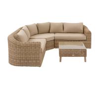 Hespéride - Conjunto de Muebles de jardín Moorea 5 plazas Savana