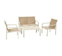 Hespéride - Conjunto de Muebles de jardín Piazza 4 plazas Arcilla