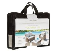 Hespéride - Funda de cojín para Conjunto polynésia de 4 plazas Naturae