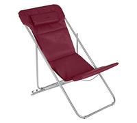 Hespéride HES-165816 Hamaca Bilbao Burdeos, Acero tratado con epoxi, Granate, Talla única