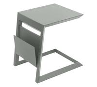 Hespéride - Mesa Auxiliar de jardín Cuadrada Allure de Aluminio, Verde Laurel 55 x 45 x 55cm
