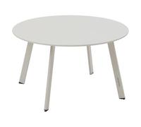 Hespéride - Mesa Auxiliar de jardín Redonda de Barro saona 70 x 40 cm de Acero
