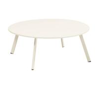 Hespéride - Mesa de Centro Saona Arcilla, Acero Inoxidable, Resistente a los Rayos UV, 90 x 35 cm - para jardín, terraza y balcón