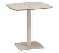 Hespéride - Mesa de jardín alegoria 2 plazas 70x70cm Arcilla