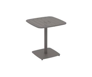 HESPERIDE - Mesa de jardín alegoria 2 plazas 70x70cm café