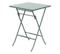 Hespéride - Mesa de jardín Alta Plegable Greensboro Verde Oliva - 2 Asientos