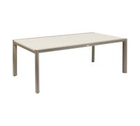 Hespéride - Mesa de jardín de Arcilla Extensible luzane de 12 plazas