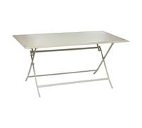 Hespéride - Mesa de jardín Plegable Rectangular de Arcilla Azua - 6 plazas - Aluminio con Revestimiento epoxi antioxidante