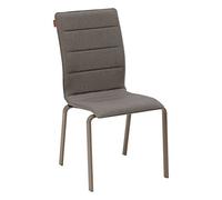 Hespéride - Silla de jardín apilable Diese Mocha & Praline
