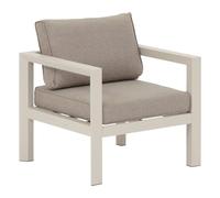 Hespéride - Sillón de jardín de Barro Evasion de Aluminio con Revestimiento epoxi
