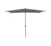 Hespéride - Sombrilla Loompa Rectangular Recta basculante 3x2m café