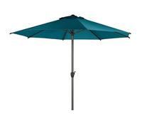 Hespéride - Sombrilla Recta Redonda Loompa Azul Canario - 3 m