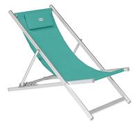 Hespéride Tumbona Plegable Honolulu de jardín Azul Turquesa