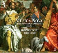 Jordi Savall – Música Nova: Harmonie Des Nations 1500-1700 – CD – Importación USA