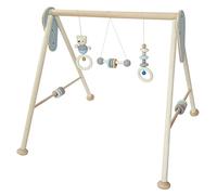 Hess 13381 Baby Juego Dispositivo de Madera, Nature, Color Azul