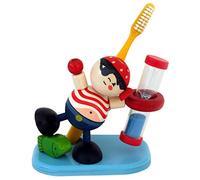 Hess 14579 - Portaescobillas de Madera con Temporizador, diseño de Pirata