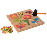 Hess 14836 - Juguete de madera, pequeño prado de flores Martillo