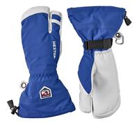 Hestra Army Leather Heli Ski, guantes de esquí de 3 dedos, azul 10 Royal blue