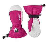 HESTRA Army Leather Heli Ski Jr. - Mitt - Niño - Blanco / Rosa - talla 5- modelo 2026