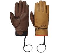 Hestra Guantes Alpine Pro Wakayama 5-Finger Hombre - de piel con forro Invierno otoño/invierno - 10 HS marrón