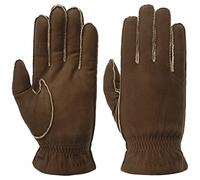 Hestra Guantes Andre Hombre - de piel con forro Invierno otoño/invierno - 9 1/2 HS marrón oscuro