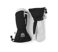 Hestra - Guantes de esquí - Army Leather Heli Ski 3 Finger Noir - Talla 9 - Negro Negro 9