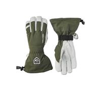 Hestra - Guantes de esquí - Glove Army Leather Heli Ski Olive - Talla 10 - Caqui Caqui 10