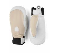 Hestra - Guantes de esquí mujer - Army Leather Patrol W Mitt Beige para Mujer de Softshell - Talla 8 Beige 8