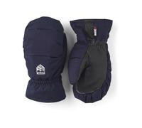Hestra - Guantes de esquí niños - Foss Jr. Mitt Navy de Cuero - Talla Infantil 7 - Azul marino Azul marino 7