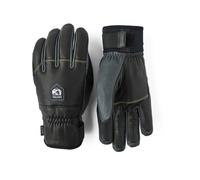 Hestra - Guantes de esquí - Omni Trigger Glove Black/Grey de Cuero - Talla 7 - Negro Negro 7
