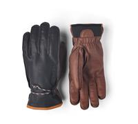 Hestra - Guantes de esquí - Wakayama Glove Navy/Brown de Cuero - Talla 8 - Azul marino Azul marino 8