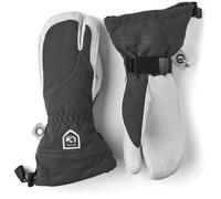Hestra Heli - Guantes de esquí para Mujer, clásicos, de Piel de 3 Dedos, para esquí, Snowboard y montañismo (Ajuste Femenino)