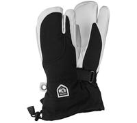 Hestra Heli Ski, guantes de esquí de 3 dedos, señoras, negro 9 Sort