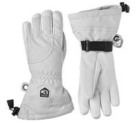 Hestra Heli Ski, guantes de esquí, mujer, gris claro/blanco 8 Pale grey/Offwhite