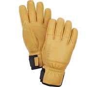 Hestra Omni - Guante de piel de 5 dedos, color marrón - 6