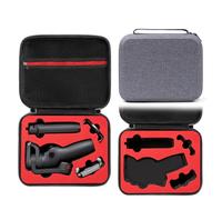 Hesupy Funda de transporte de viaje para DJI Osmo Mobile 6, bolsa organizadora de almacenamiento portátil, funda rígida de EVA, funda protectora para teléfono móvil OM6, protección estabilizadora de