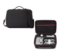 Hesupy Funda de transporte para DJI Neo, bolsa cruzada rígida de viaje con correa para el hombro para DJI Neo Fly More Combo Accesorios RC-N3, batería Neo, organizador portátil de centro de carga,