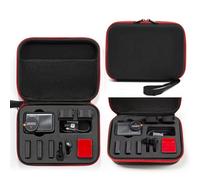 Hesupy Funda de transporte para DJI Osmo Action 5 Pro, estuche organizador de viaje duro para Action 5 Pro cámara deportiva Adventure Combo Protection, Black, Funda de transporte para DJI Osmo Action