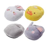 Het Up Foot Warmer - Almohadilla de calentador eléctrica USB de 4.72 pulgadas con diseño de dibujos animados para una acogedora comodidad de invierno, ideal para dormitorio, dormitorio, oficina, apart