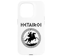 Hetairoi Alejandro Magno Compañero de Caballería Carcasa para iPhone 15 Pro