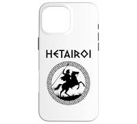 Hetairoi Alejandro Magno Compañero de Caballería Carcasa para iPhone 16 Pro MAX