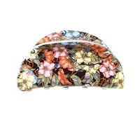HETAN Clip de agarre con borla de flores 2022 para niñas, accesorios, clip de peinado para damas de aleación de moda, 1235, D (8,5 CM)