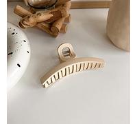 HETAN Fashion Coffee Beige peinado Garra Acrílico horquilla peinado Clips para mujeres peinado Accesorios,03,Universal
