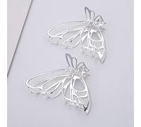 HETAN Horquilla de metal para mujer a la moda, horquilla para el pelo, accesorios de mariposa, 01