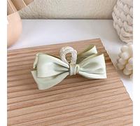 HETAN Señoras elegante lazo clip grande niña color sólido peinado garra peinado maquillaje peinado clip temperamento peinado accesorios,5