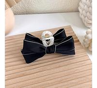 HETAN Señoras elegante lazo clip grande niña color sólido peinado garra peinado maquillaje peinado clip temperamento peinado accesorios,7
