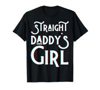 Heterosexual Daddy'S Girl Día del Padre Papá Hombres Hombre Niñas Amor Camiseta
